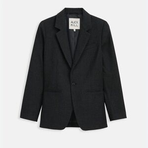 NWOT ALEX MILL SoHo Blazer in Wool Dark Navy size Large